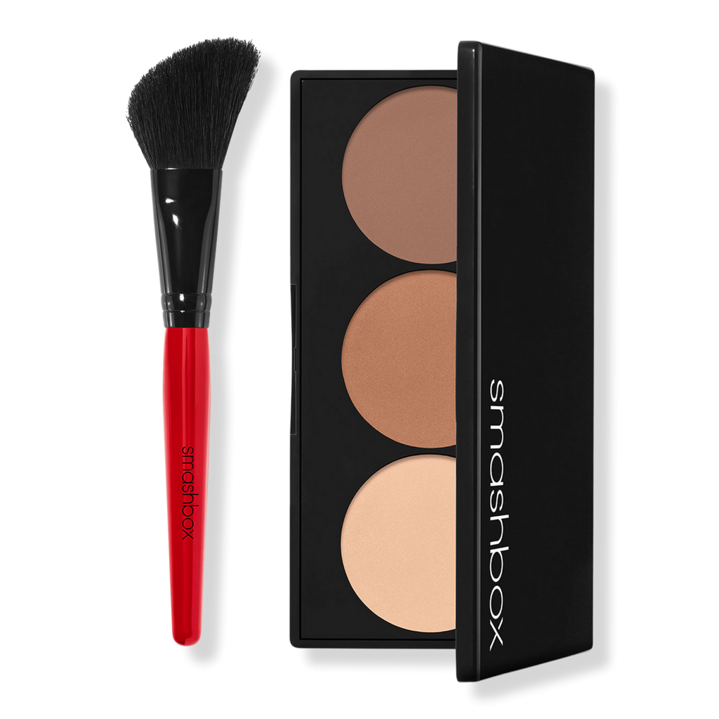 Step-By-Step Contour Highlighter & Bronzer Face Palette Kit - Smashbox