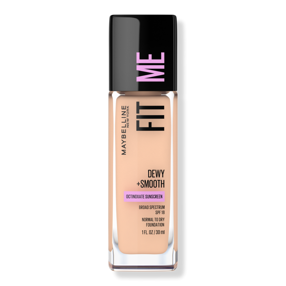 Maybelline Fit Me Dewy + Smooth Foundation - Ivory In White