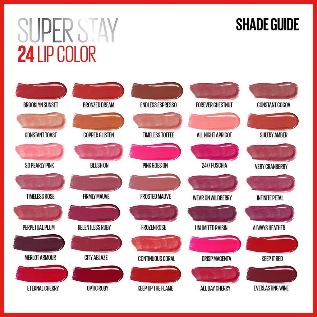 24 hour deals superstay maybelline