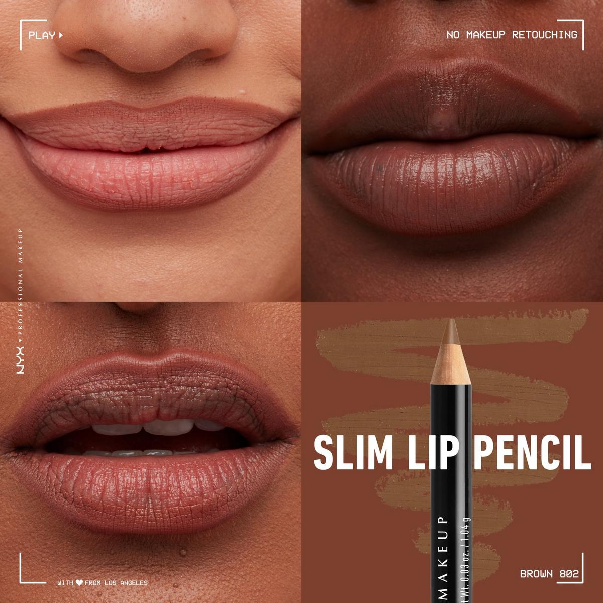 Slim Lip Pencil Creamy Long-Lasting Lip Liner
