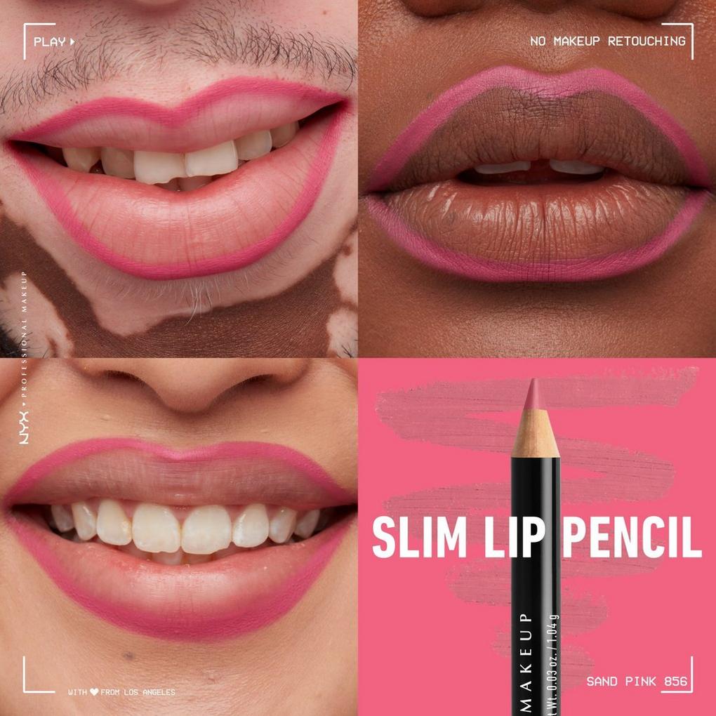  NYX PROFESSIONAL MAKEUP Slim Lip Pencil, Long-Lasting Creamy  Lip Liner - Beige : Beauty & Personal Care
