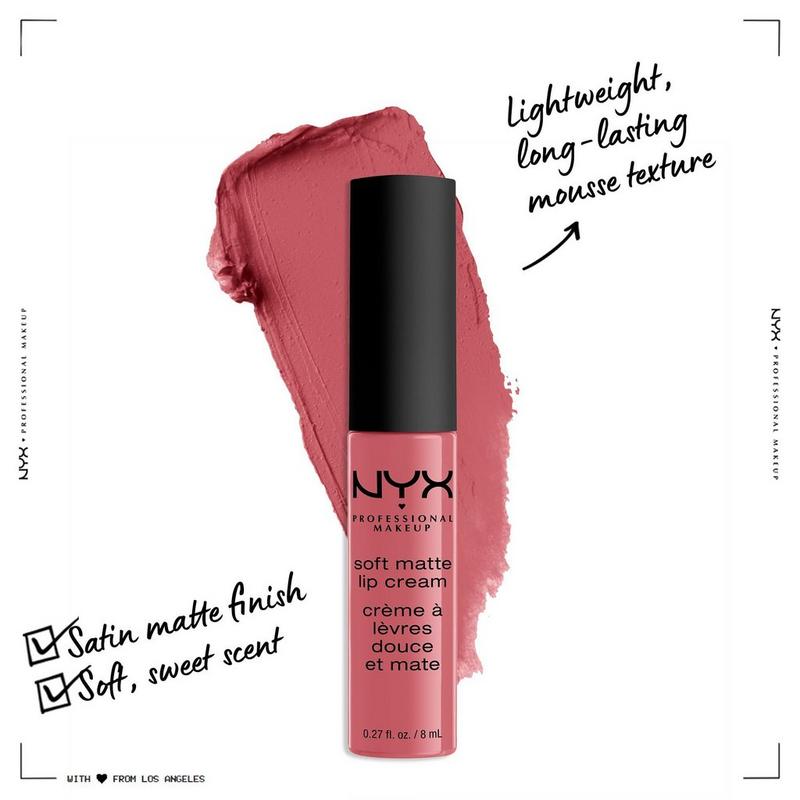 nyx soft matte lip cream c NYX Professional Makeup Soft Matte Lip Cream