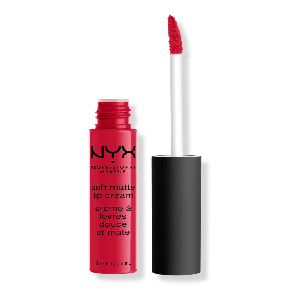 Nyx Professional Makeup Soft Matte Lip Cream Lightweight Liquid Lipstick - Amsterdam In Blue