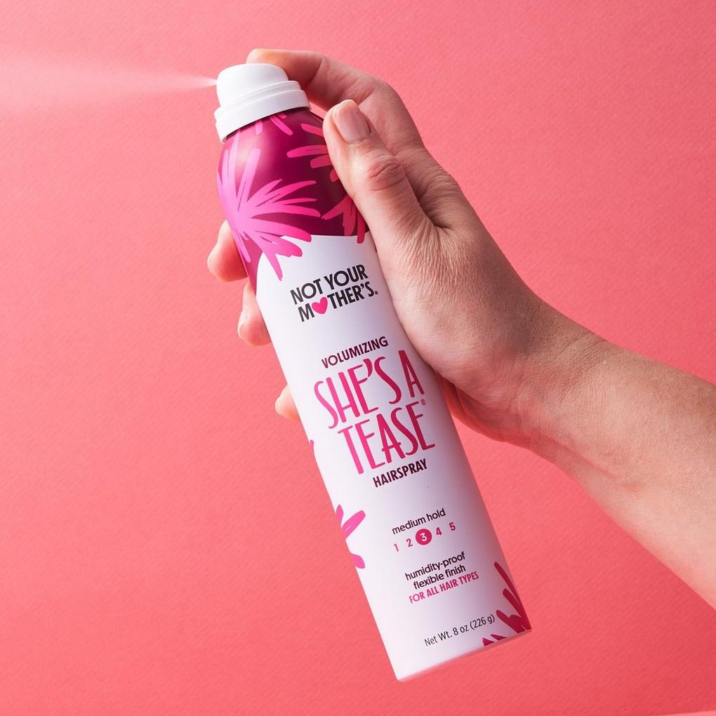 She's A Tease Volumizing Hairspray - Not Your Mother's