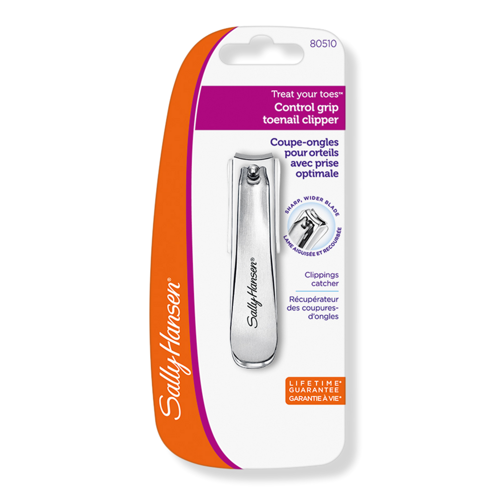 Sally Hansen Treat Your Toes Control Grip Toenail Clipper With Catcher