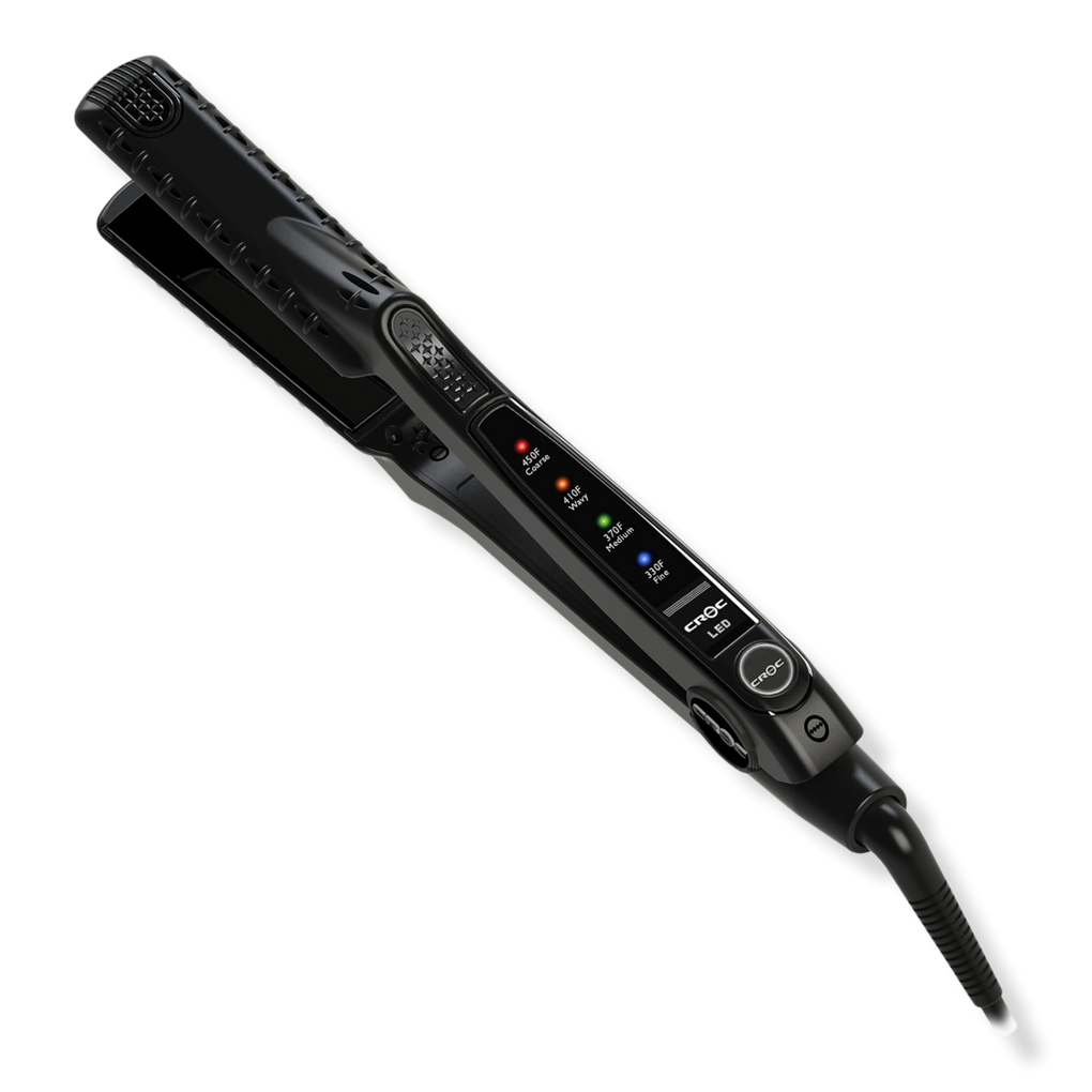 How To: Flat Iron Natural Hair  Croc Classic Flat Iron Review
