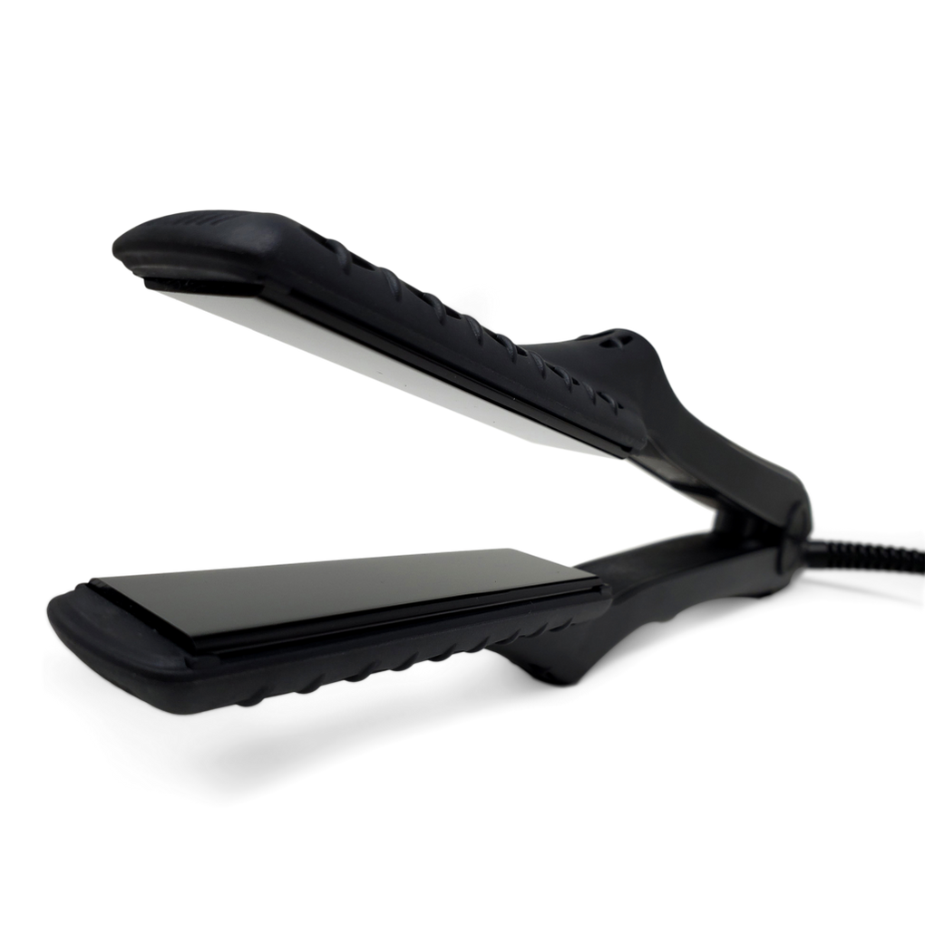 Croc LED Titanium Flat Iron, Black, 1