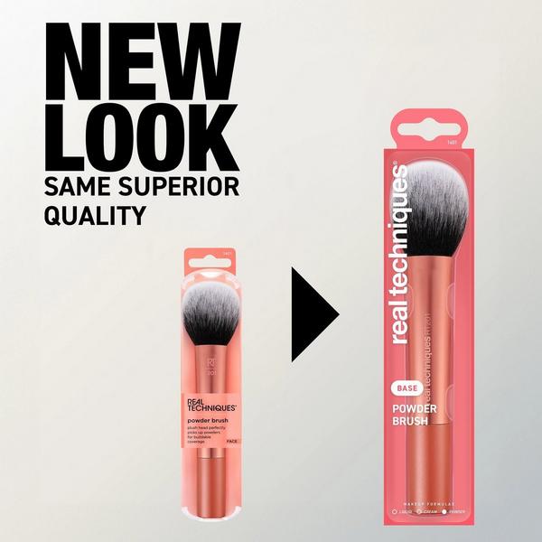 Real Techniques Ultra Plush Powder Face & Cheek Makeup Brush #5