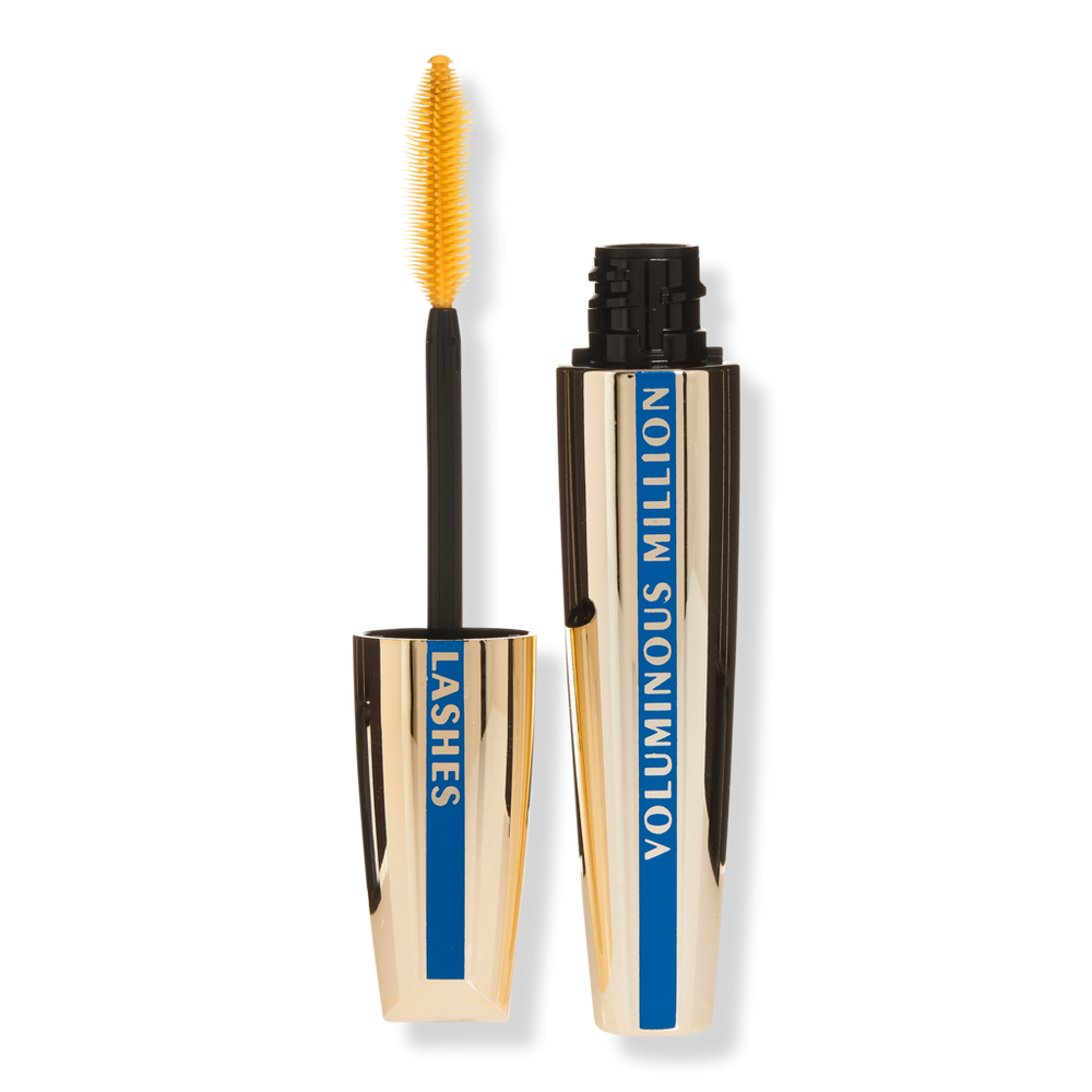 L'oreal Voluminous Million Lashes Waterproof Mascara - Blackest Black