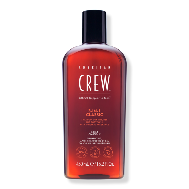 American Crew 3-In-1 Shampoo, Conditioner and Body Wash #1
