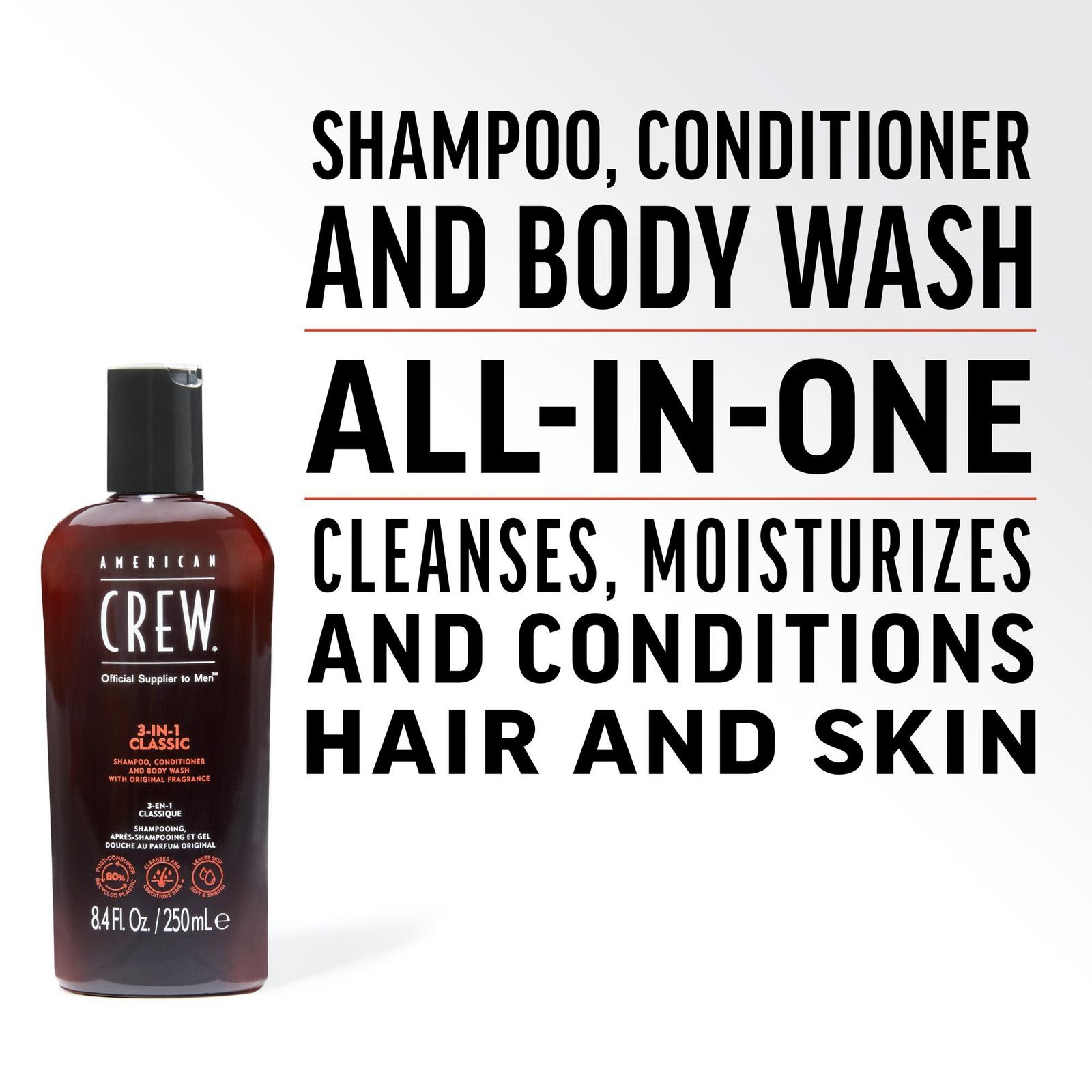 3-In-1 Shampoo, Conditioner and Body Wash
