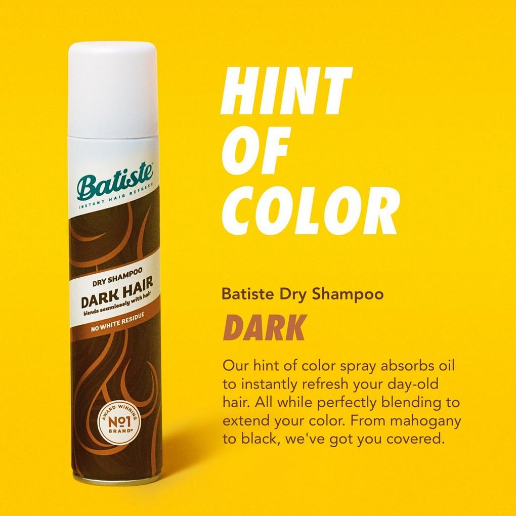 Stor eg Enhed Umoderne Hint of Color Dry Shampoo - Divine Dark - Batiste | Ulta Beauty