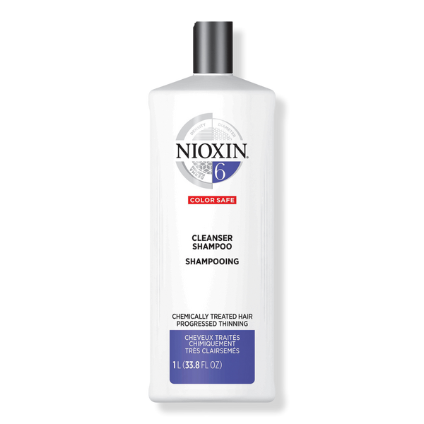 Aubergine Medicin Sved Cleanser Shampoo, System 6 (Chemically Treated/Bleached Hair/Progressed  Thinning) - Nioxin | Ulta Beauty