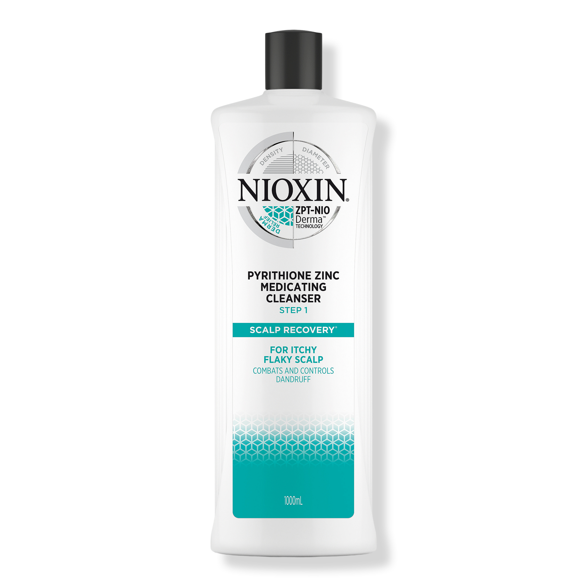 Nioxin Scalp Recovery Cleanser, Medicating Shampoo For Itchy, Flaky