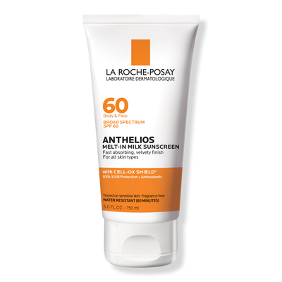 La Roche-Posay Anthelios Melt-In Milk Body and Face Sunscreen SPF 60