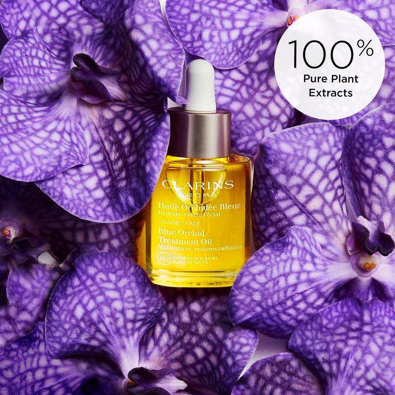 Clarins - Blue Orchid Radiance & Hydrating Face Treatment Oil