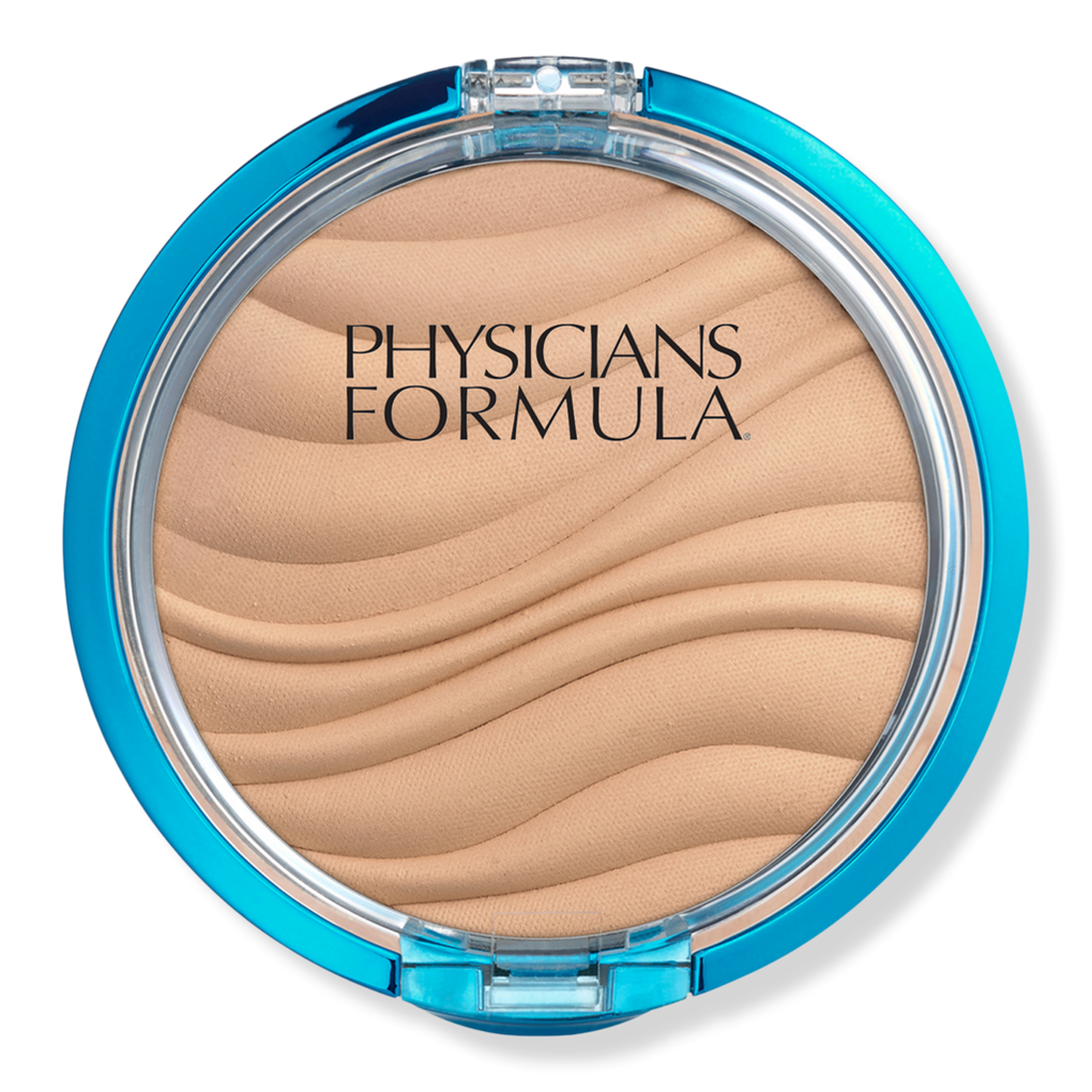 Pressed powder with clearance spf