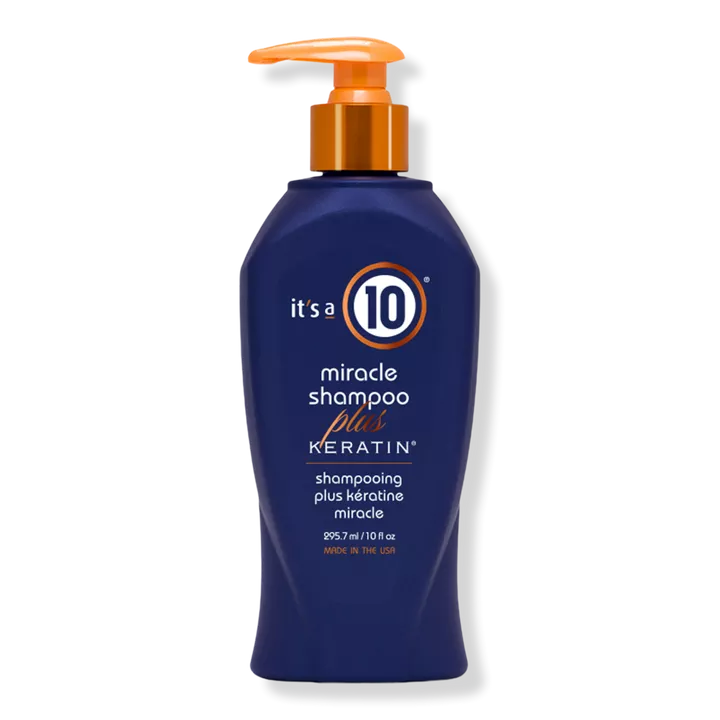 It's A 10 Miracle Shampoo Plus Keratin With 10 Benefits