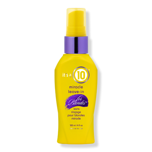 Miracle Leave-In For Blondes With 10 Benefits