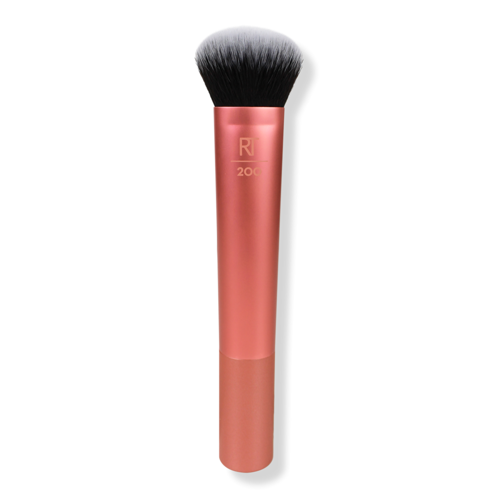 Call Your Buff Angled Brush. It seamlessly buffs any cream product into  your skin for a smooth and streak-free natural finish.