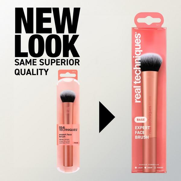 Real Techniques Expert Face Liquid and Cream Foundation Makeup Brush #5