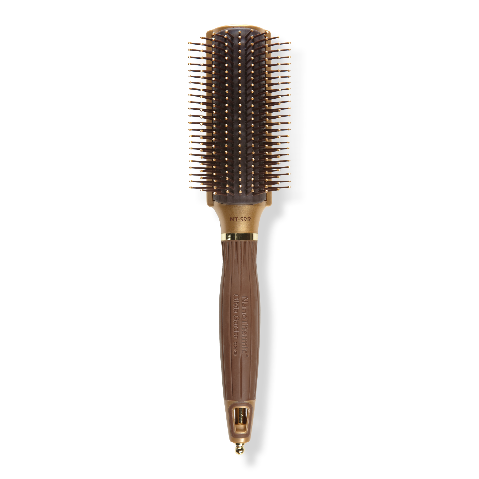 Olivia Garden NanoThermic Ceramic + Ion 9 Row Styling Brush #1