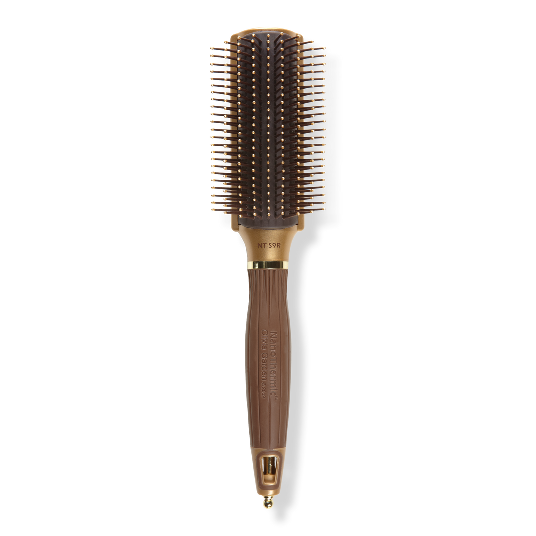 Olivia Garden NanoThermic Ceramic + Ion 9 Row Styling Brush #1