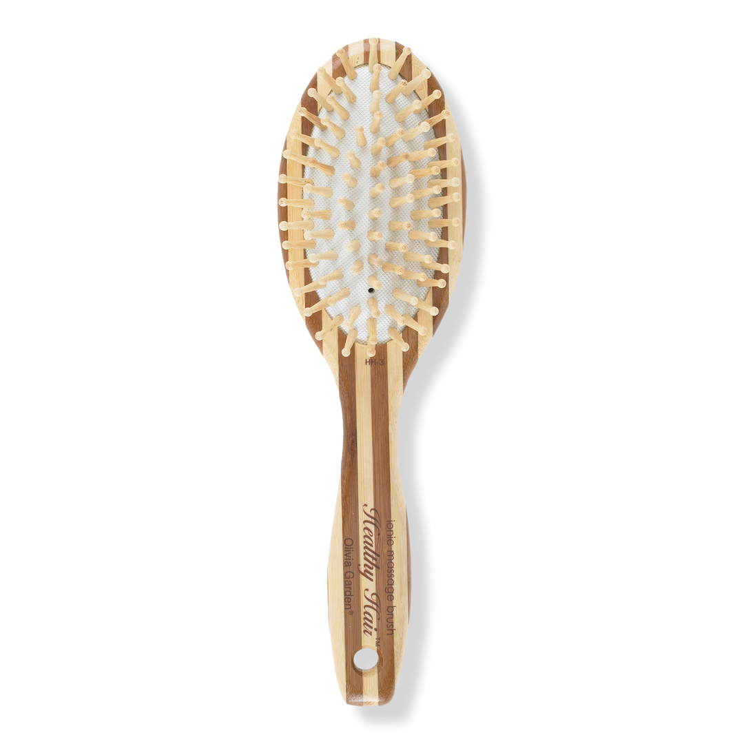 Olivia Garden Healthy Hair Eco-Friendly Bamboo Ionic Massage Large Oval Brush #1