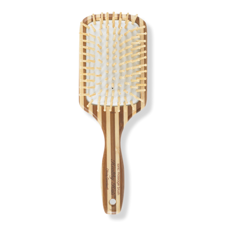Healthy Hair EcoFriendly Bamboo Ionic Massage Large Paddle Brush Olivia Garden Ulta Beauty