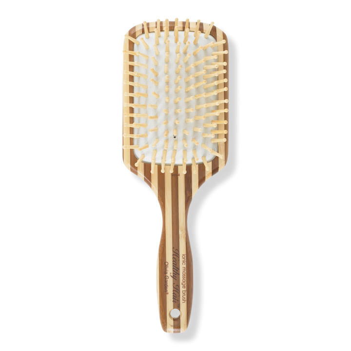 Olivia Garden Healthy Hair Eco-Friendly Bamboo Ionic Massage Large Paddle Brush #1