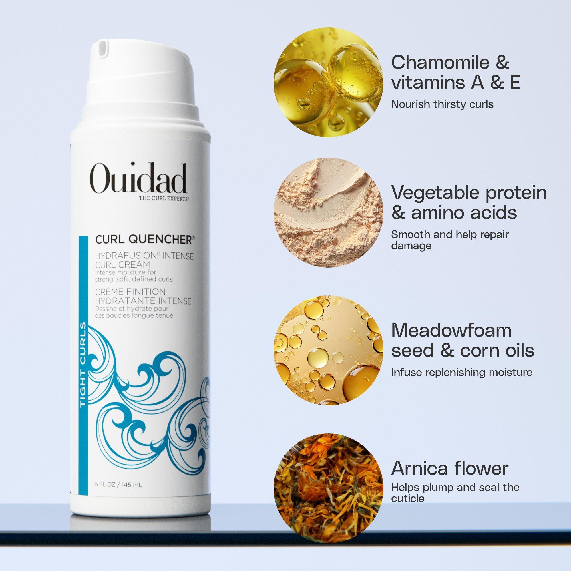 Интенсивный крем для вьющихся волос Ouidad Curl Quencher Hydrafusion — фото 3