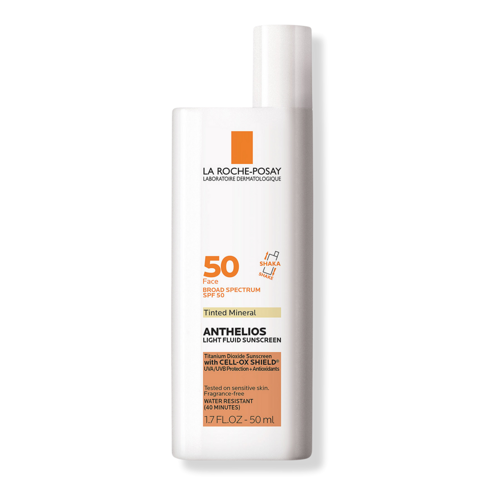 Anthelios Mineral Tinted Ultra Light Face Sunscreen Fluid SPF 50