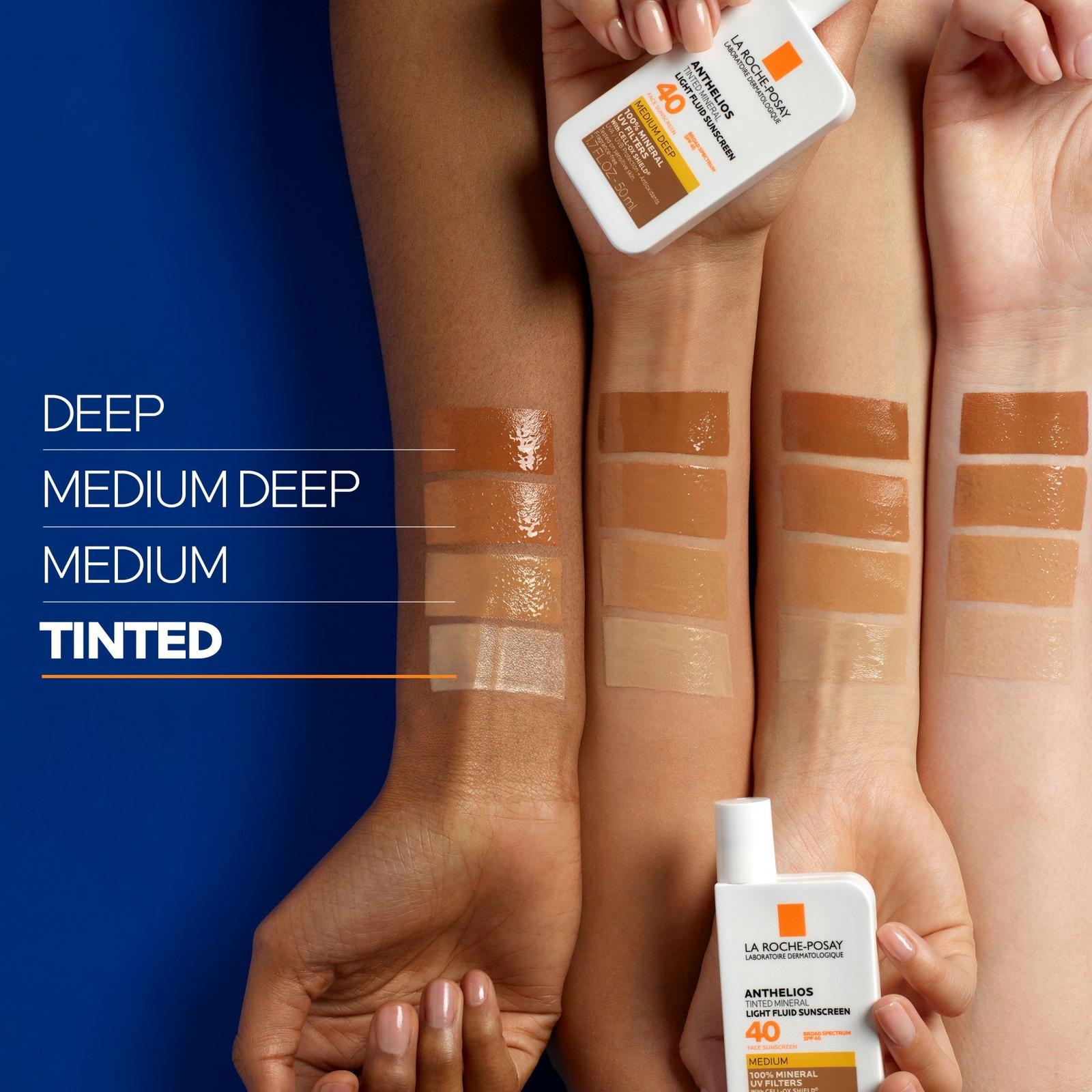 Anthelios Mineral Tinted Ultra Light Face Sunscreen Fluid SPF 50