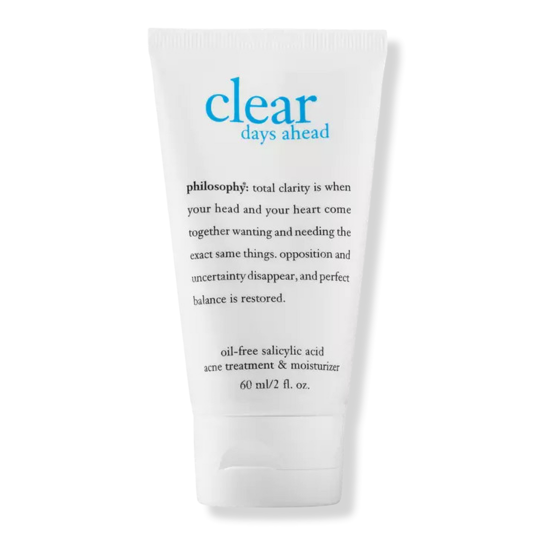 Philosophy Clear Days Ahead Oil-Free Salicylic Acid Acne Treatment & Moisturizer #1