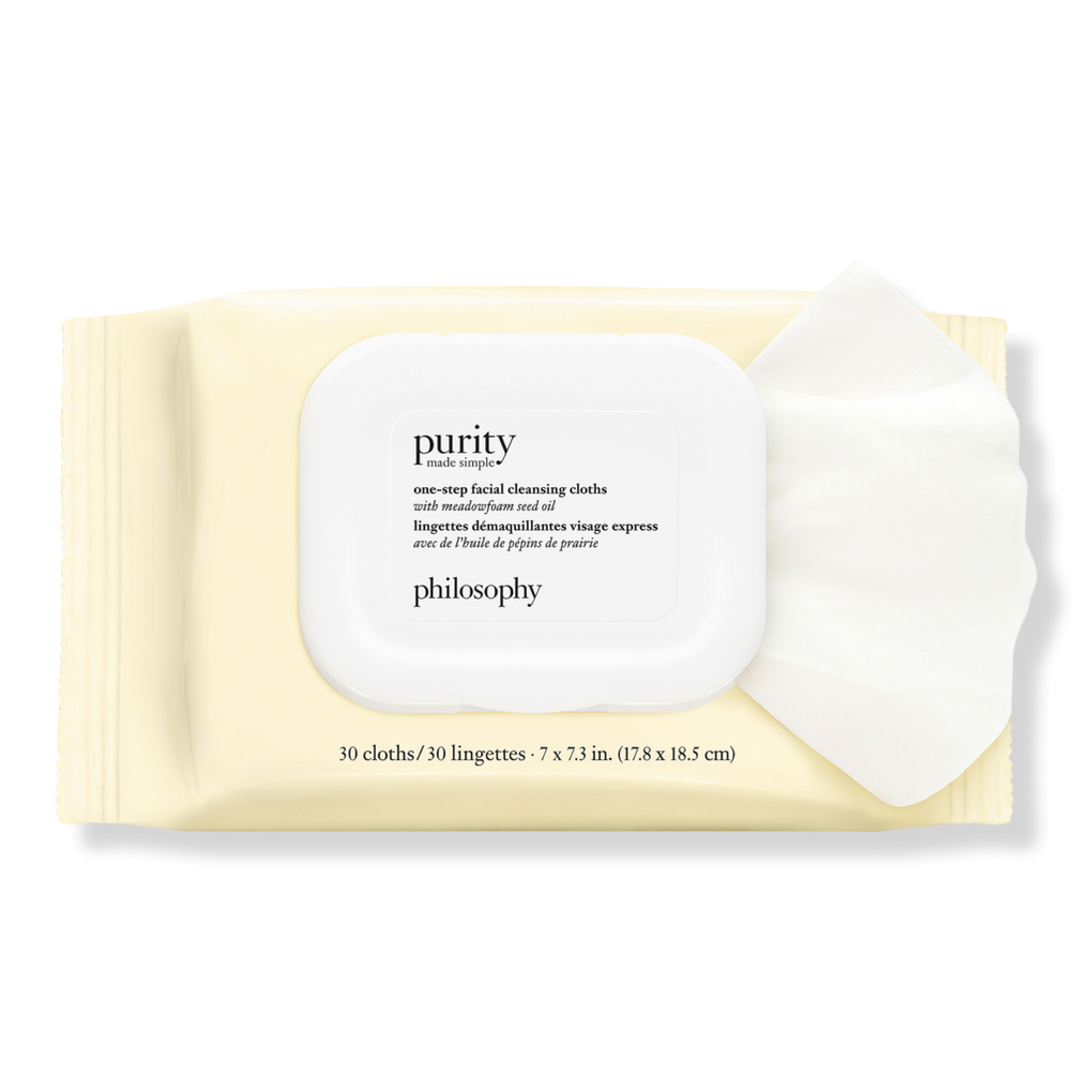 Purity Made Simple One-Step Facial Cleansing Cloths - Philosophy