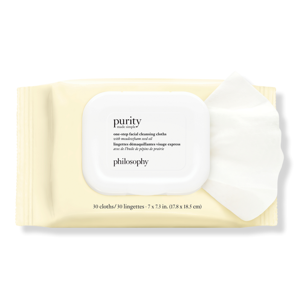 Philosophy Di Lorenzo Serafini Purity Made Simple One-step Facial Cleansing Cloths