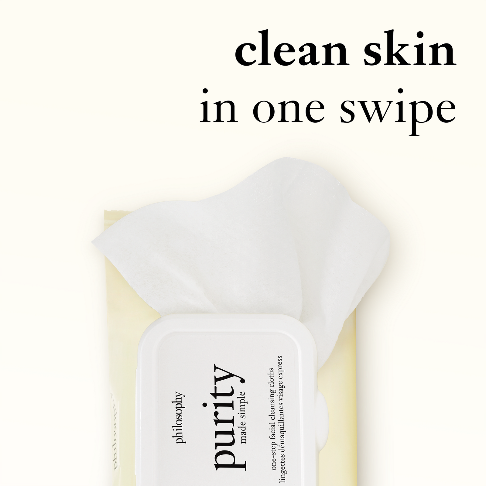 Purity Made Simple One-Step Facial Cleansing Cloths
