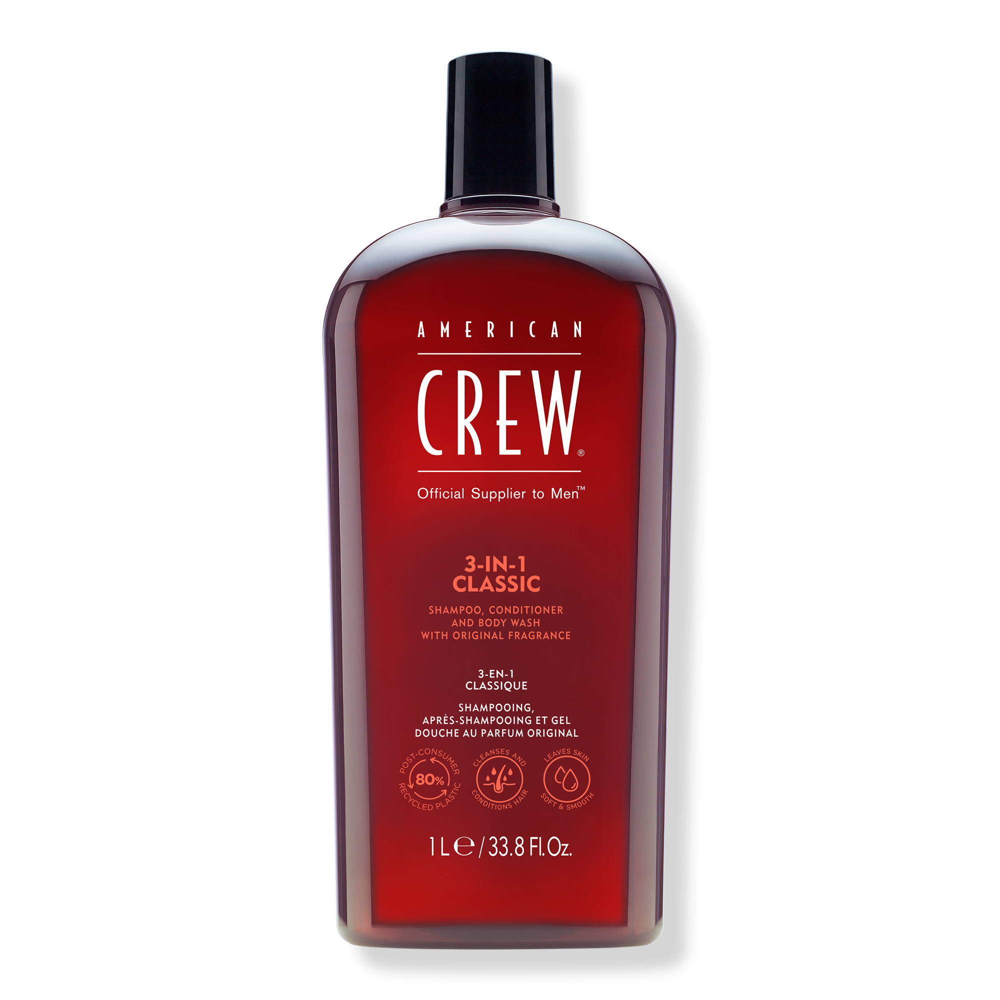 American Crew 3-In-1 Shampoo, Conditioner and Body Wash #1