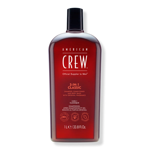 American Crew 3-In-1 Shampoo, Conditioner and Body Wash #1