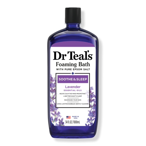Dr Teal's Soothe & Sleep Foaming Bath with Lavender & Pure Epsom Salt