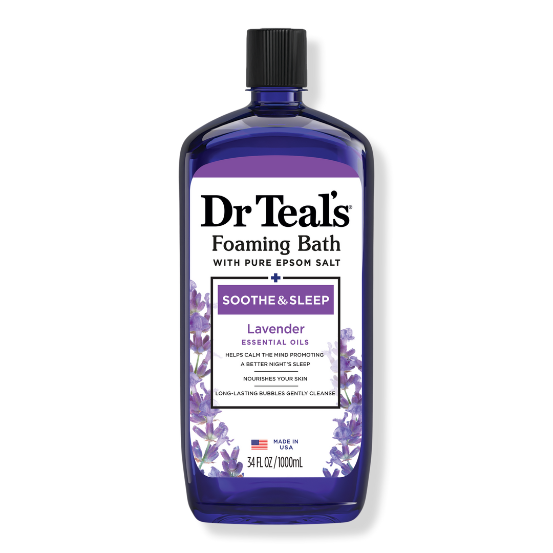 Dr Teal's Soothe & Sleep Foaming Bath with Lavender & Pure Epsom Salt #1