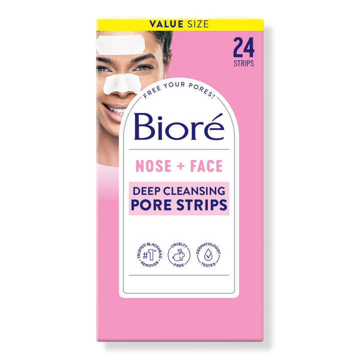 Deep Cleansing Pore Strips for Nose and Face Bioré Ulta Beauty