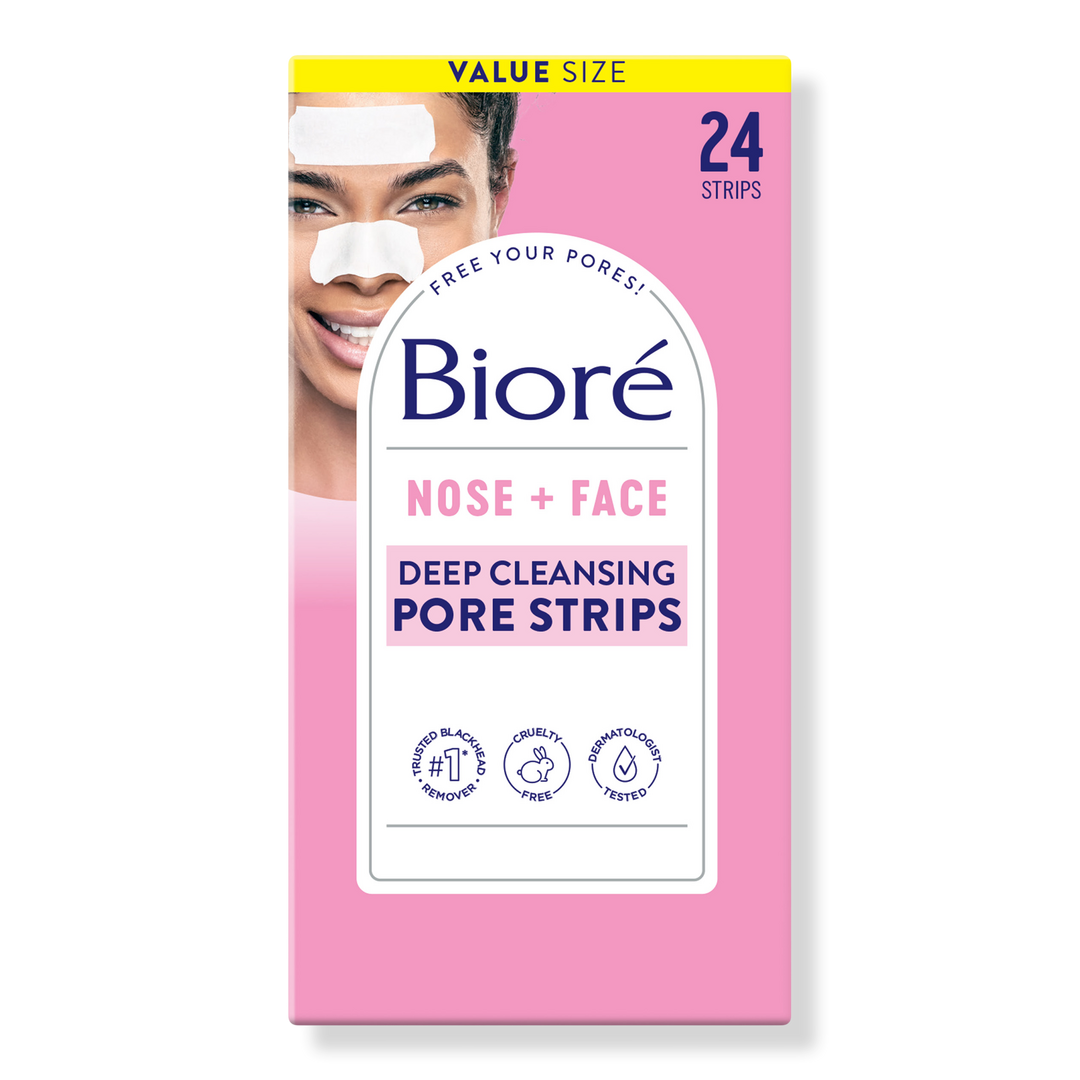 Bioré Nose + Face Deep Cleansing Pore Strips #1