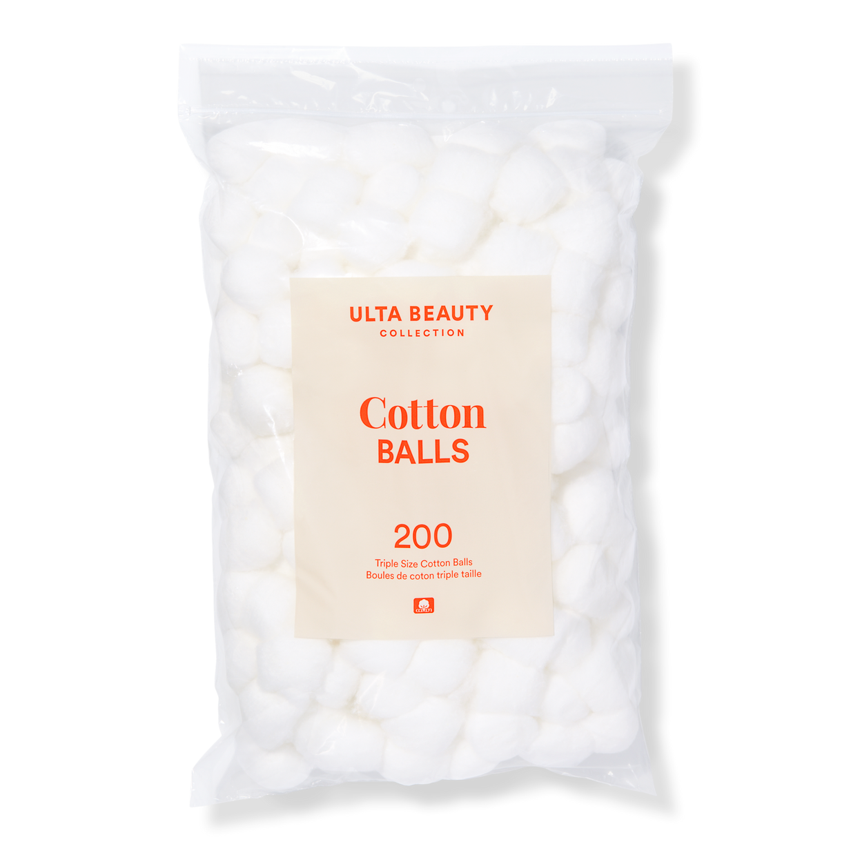 Organic Essentials Cotton Balls Triple Size 80 Each (Pack of 3)