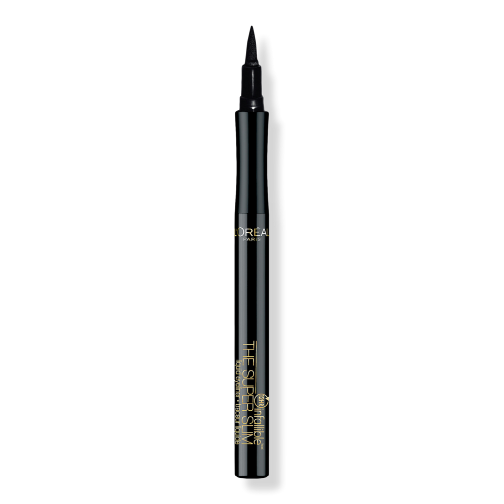 L'oreal Infallible Super Slim Liquid Eyeliner - Black In Black