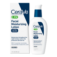 PM Lotion Face Moisturizer, Oil-free Night Cream for All Skin Types