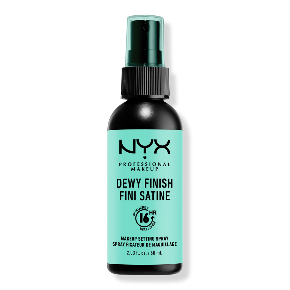 Nyx Professional Makeup Dewy Finish Long Lasting Makeup Setting Spray Vegan Formula - 2.02 oz
