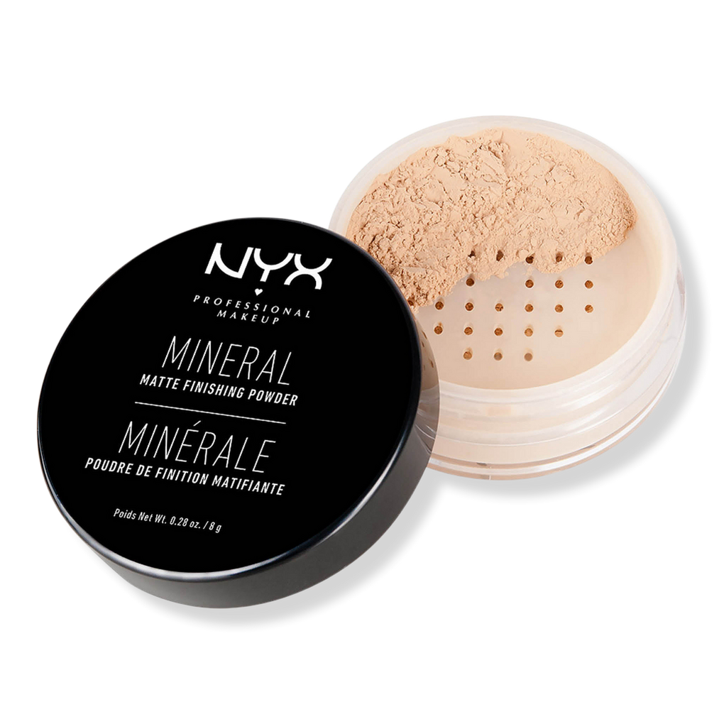 Nyx professional makeup. НИКС косметика пудра минеральная. Пудра минеральная рассыпчатая NYX. Минеральная пудра NYX finish. Минеральная пудра NYX 01.