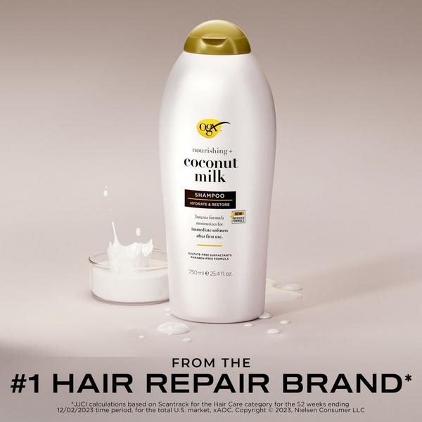 OGX Nourishing + Coconut Milk Shampoo #8