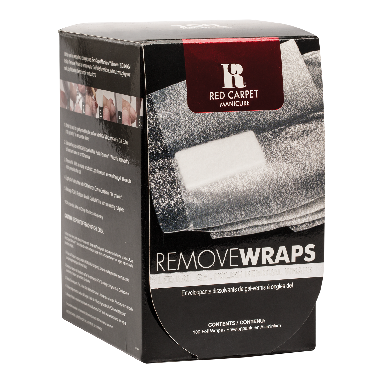 Nail Remover Wraps For Gel, Dip, & Tips
